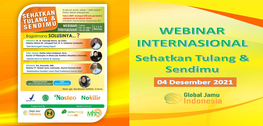 Osteoporosis Mengancam Dunia. Ikuti Webinarnya 4 Desember 2021